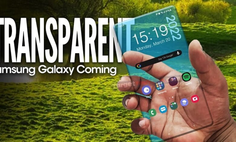 Samsung Transparent Concept Phone