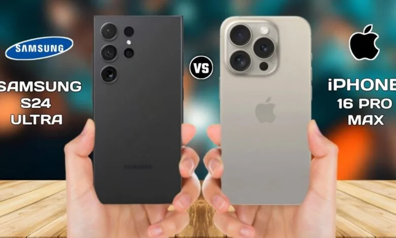 iPhone 16 and samsung galaxy s24