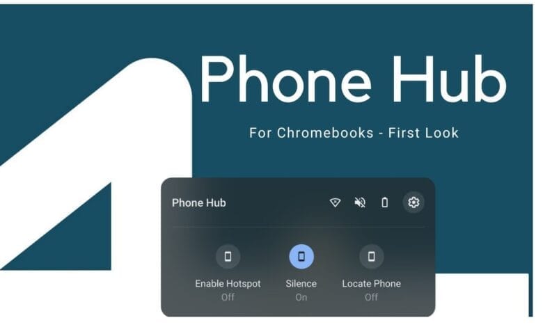 Chrome OS Android Phone Hub